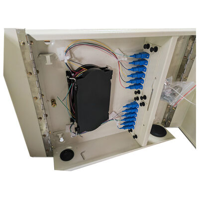 OEM Wall Mount Splice Enclosure FTTH Fiber Termination Unit 48 Cốt lõi