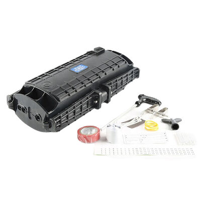 48fo 96fo Đóng cửa mối nối sợi quang Inline Joint Enclosure Fiber 6 Hole