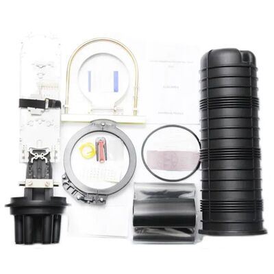 Mái vòm loại 96 Lõi mối nối sợi quang Đóng cửa mối nối cáp thả ngoài trời