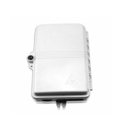 Hộp đầu cuối sợi quang 6 cổng SC APC / UPC SM SX PC + ABS Màu xám nhạt cho viễn thông