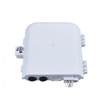 Hộp đấu dây cáp quang 8Cốt lõi SM/DX SC/LC/ST/FC Xám nhạt/Đen IP 66