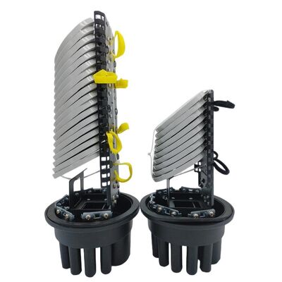Vỏ bọc sợi quang 288 lõi ngoài trời trên không ngoài trời 6in 6out Dome Splice Closure