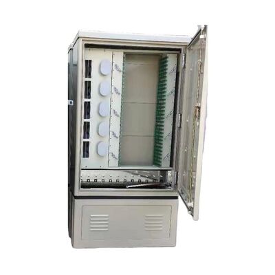 Tủ sợi quang ngoài trời FTTX FDT SC Hải cảng 288 Fibers Waterproof