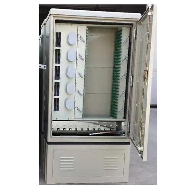 Tủ sợi quang ngoài trời FTTX FDT SC Hải cảng 288 Fibers Waterproof