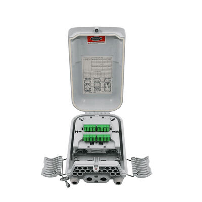Phân phối hộp chia sợi quang PLC FTTx 1x8 IP68 16Cốt lõis