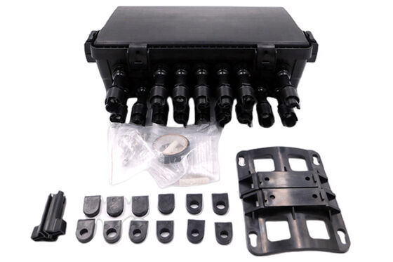 Hộp đầu cuối cáp quang chống nước FTTB SC IP68 2 IN 2OUT 48Cốt lõi 16Hải cảng