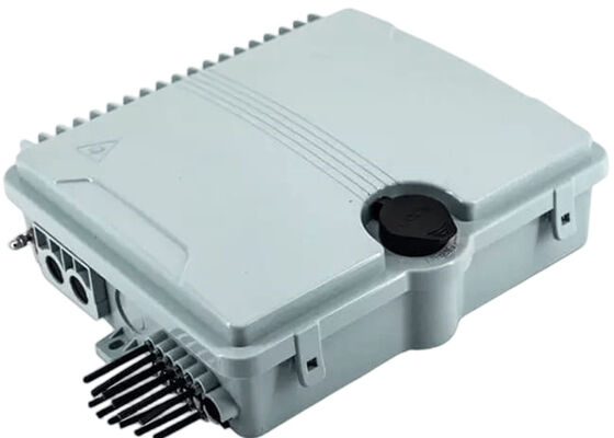 Hộp đầu cuối cáp quang 12Hải cảng SC/LC/ST/FC IP-66 UPC/APC Xám nhạt FTTH