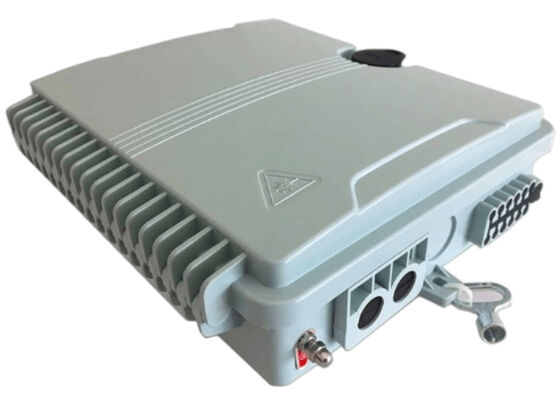 Hộp đầu cuối cáp quang 12Hải cảng SC/LC/ST/FC IP-66 UPC/APC Xám nhạt FTTH