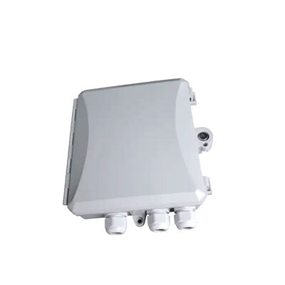 Hộp đầu cuối sợi quang 12 lõi trong nhà / ngoài trời SC / LC / ST / FC Xám nhạt