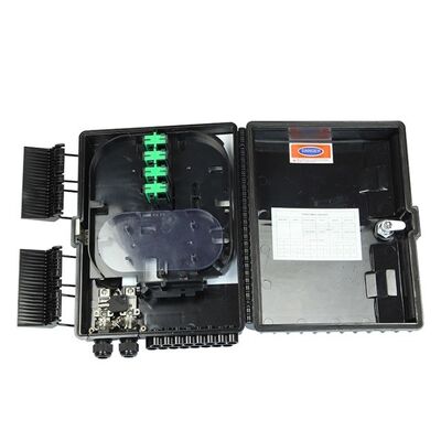 Hộp đầu cuối cáp quang 16 cổng SC/LC/ST/FC LGX PLC SM/MM Treo tường