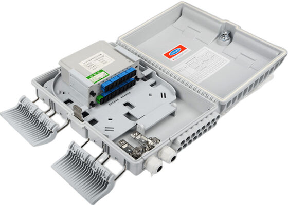 Bộ chia cáp quang FTTH 16 cổng trong nhà / ngoài trời