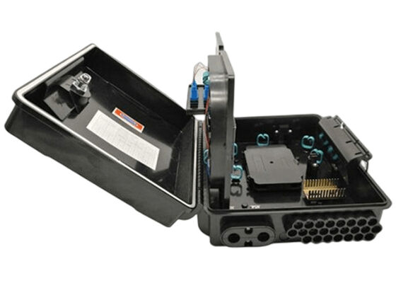 Giá treo tường bao vây cáp quang 24 cổng / Giá treo cực APC / UPC FTTB