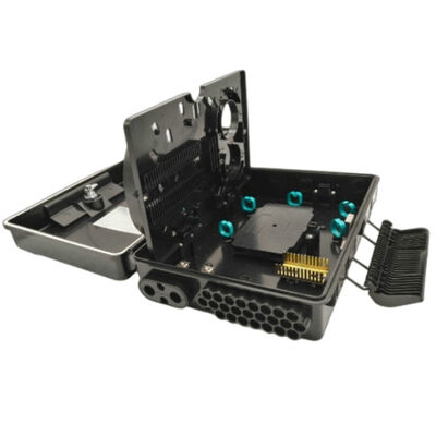 Giá treo tường bao vây cáp quang 24 cổng / Giá treo cực APC / UPC FTTB