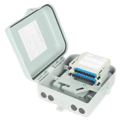 Trong nhà / ngoài trời LGX PLC Splitter Fiber 1x16 Hộp chia quang