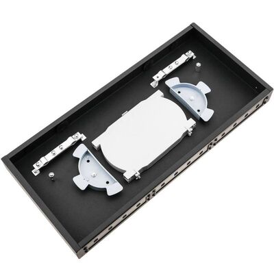 19" Rack Mount Fiber Patch Panel ST Adapter 1U Fiber Enclosure 12 Cốt lõi