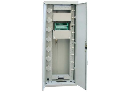 Grey ODF Patch Panel Rack 19 Khung phân phối quang 72 lõi FC / SC