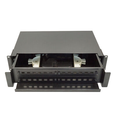 ODF 24 Hải cảng Fiber Optic Patch Panel Enclosure Box 24 Cốt lõi SC