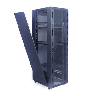 Giá đỡ máy chủ PDU Giá đỡ sàn SPCC 42U 600 * 1000 * 2000MM