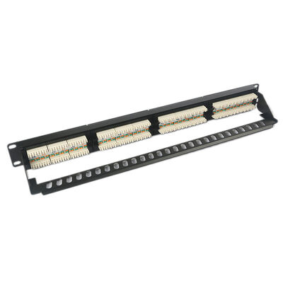 Bảng vá không che chắn 1U 24 cổng Keystone Keystone RJ45 DustProof