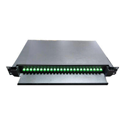 24C FC APC Fiber Count Optical Patch Panel cho G652D / G657A1 Sợi