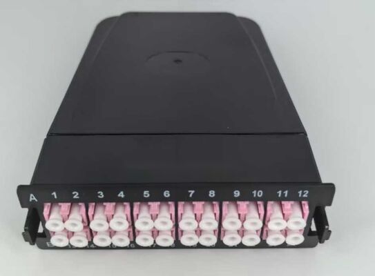 Mô-đun Cassette Breakout 24 Lõi MPO-LC MTP-LC SM OM3 OM4 OM5 Bằng Nhựa