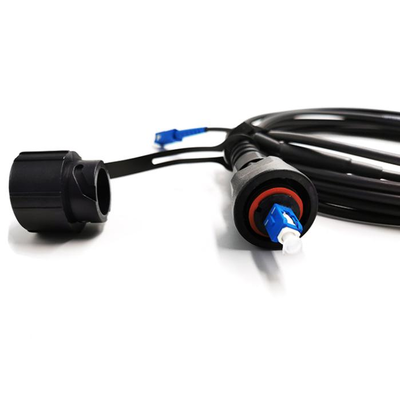 Cáp vá sợi quang chống nước bọc thép ODVA SC sang SC UPC APC 5.0mm IP68 FTTA