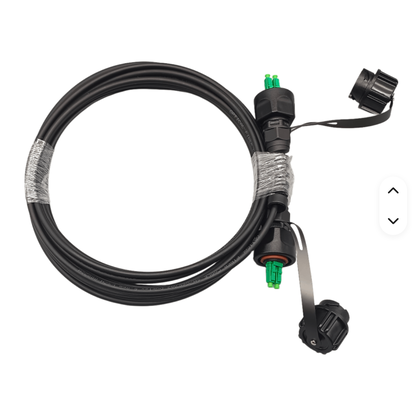 Ip68 FTTA ODVA LC đến ODVA LC UPC APC 5.0mm ngoài trời bọc thép chống nước Fiber Jumper patch cordon