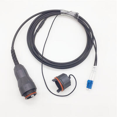Ip68 FTTA Fullaxs DLC đến DLC 4.8mm ngoài trời bọc thép chống nước Fiber Jumper patch cordon