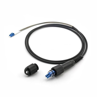 Cáp vá sợi chống nước bọc thép ngoài trời FTTA PDLC sang DLC UPC APC 7.0mm Ip68